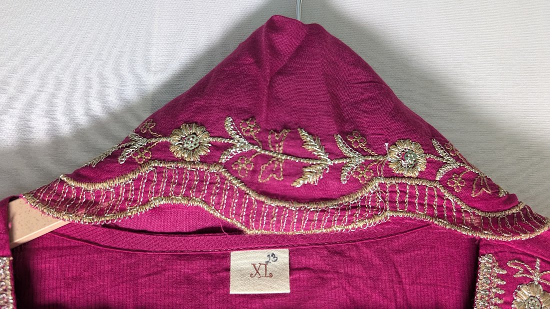 Magenta Cotton Stitched Office Wear Suits – photo 5