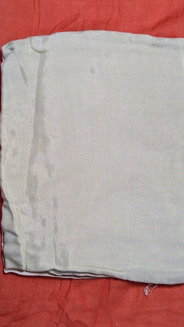 Muslin Coton Patch Work Lace Unstitched Suit – photo 5
